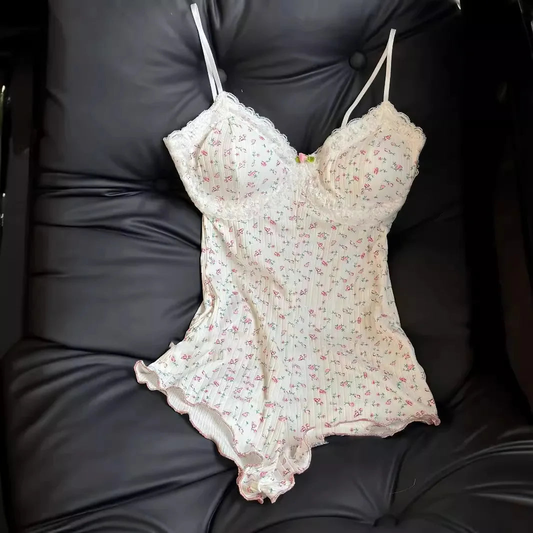 Darling Floral Lace Bodysuit