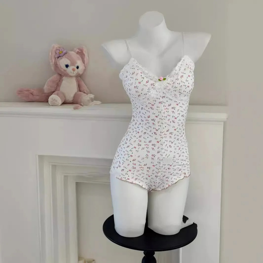 Darling Floral Lace Bodysuit